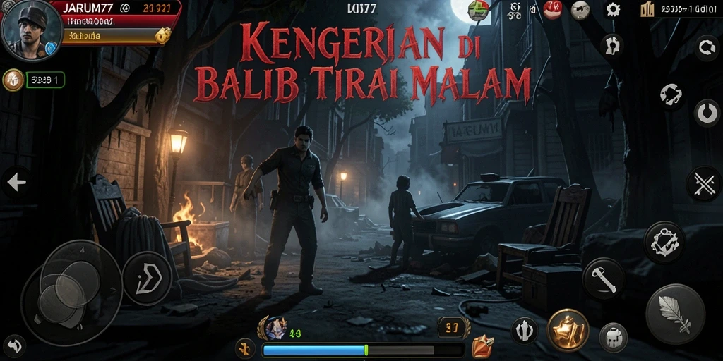 Pengalaman gameplay seram di dalam JARUM77.