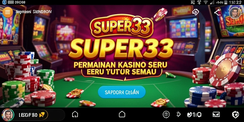 Gameplay yang menarik dan atmosfer kasino yang nyata.
